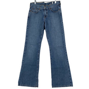 Lucky Brand Jeans Dungarees Light Wash Denim American Made Women's Size 6